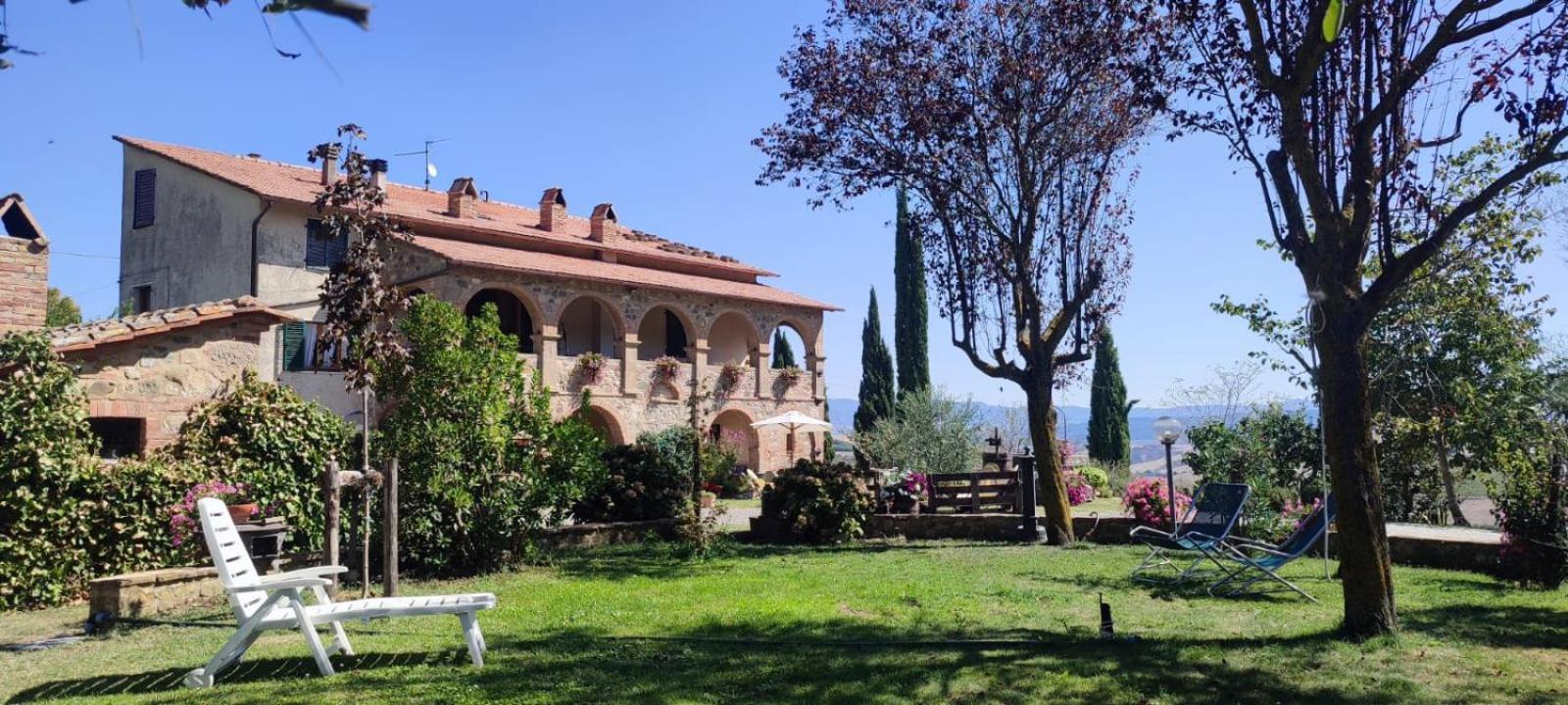 Agriturismo Il Pozzo Castiglione dʼOrcia Buitenkant foto